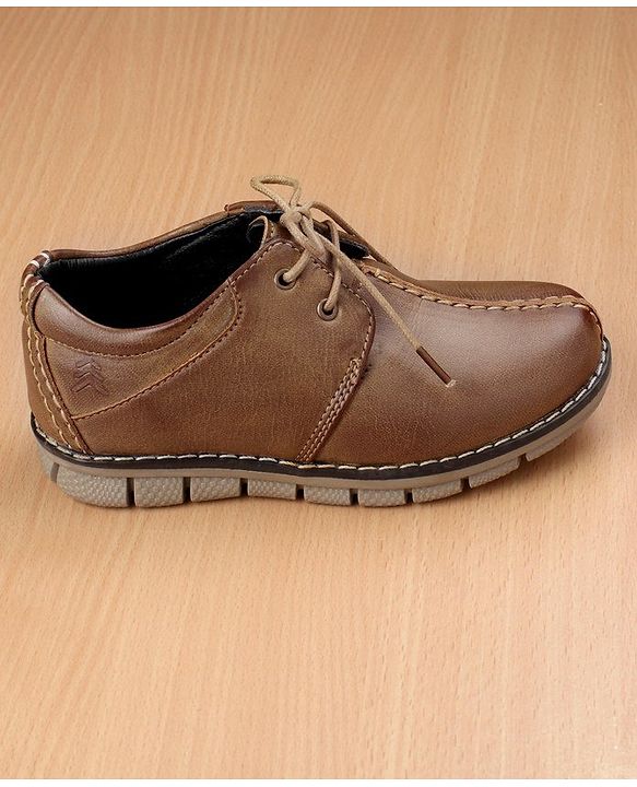 Pine Kids Party Wear Shoes - Brown