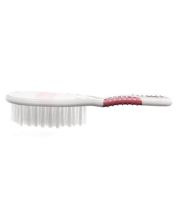 Babyhug Soft Bristle Baby Hair Brush and Comb Set Gentle  Pink |Scalp Care | Soft Bristle | BPA Free | Perfect Gift | Eco-Friendly | Round Tip