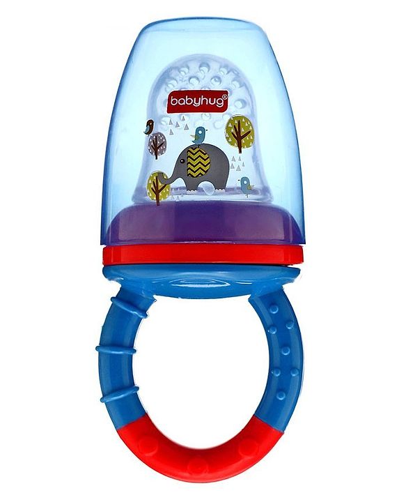 Babyhug 2 in 1 Fruit Nibbler - Blue
