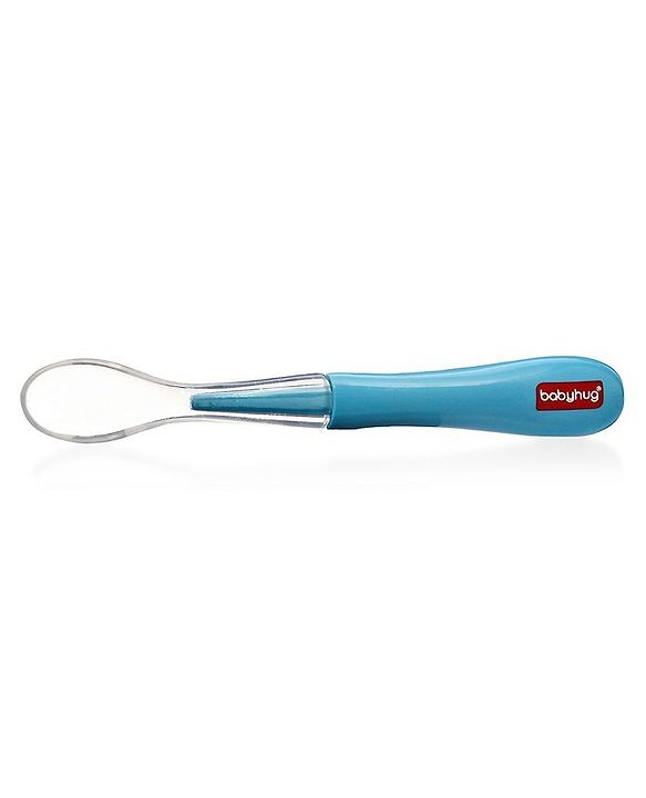 Babyhug Silicone Spoon Pack of 2 - Blue