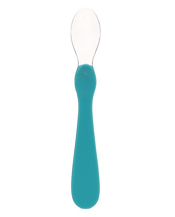 Babyhug Lumi Silicone Spoon Pack of 2 - Blue
