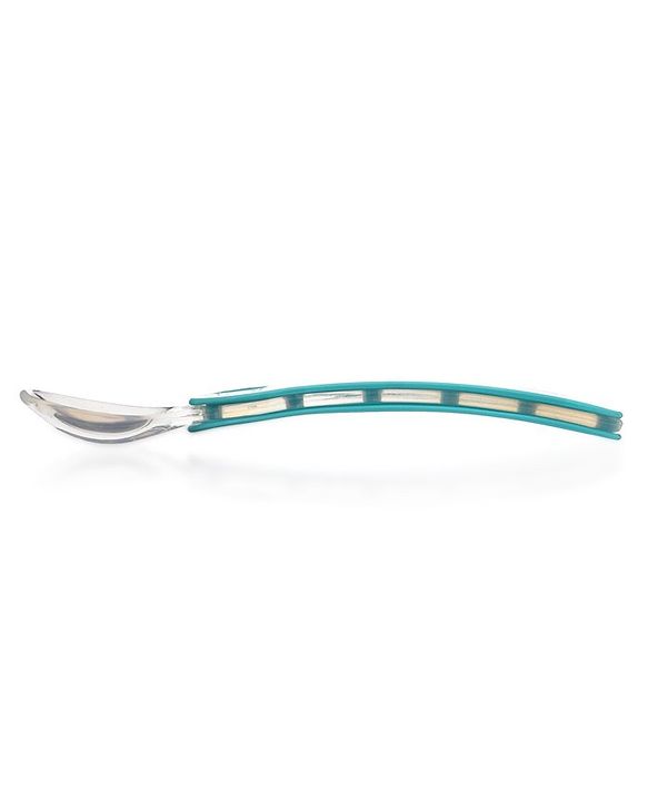 Babyhug Lumi Silicone Spoon Pack of 2 - Blue