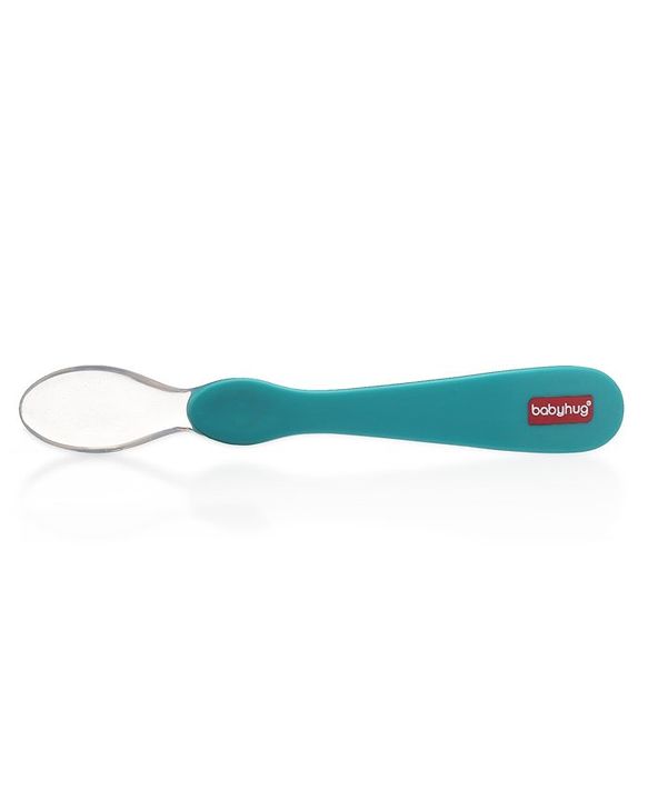 Babyhug Lumi Silicone Spoon Pack of 2 - Blue
