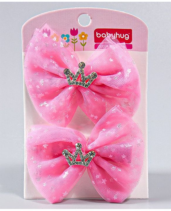 Babyhug Hair Clips - Pink