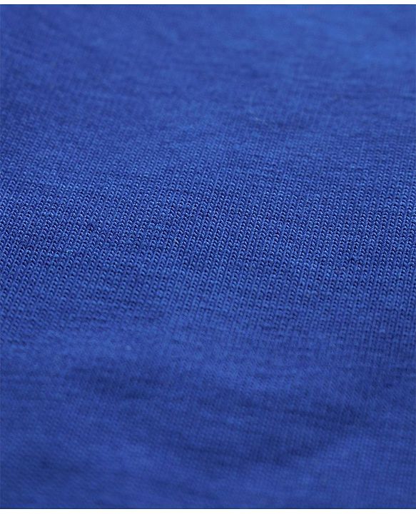 Babyhug Full Length Solid Leggings - Blue