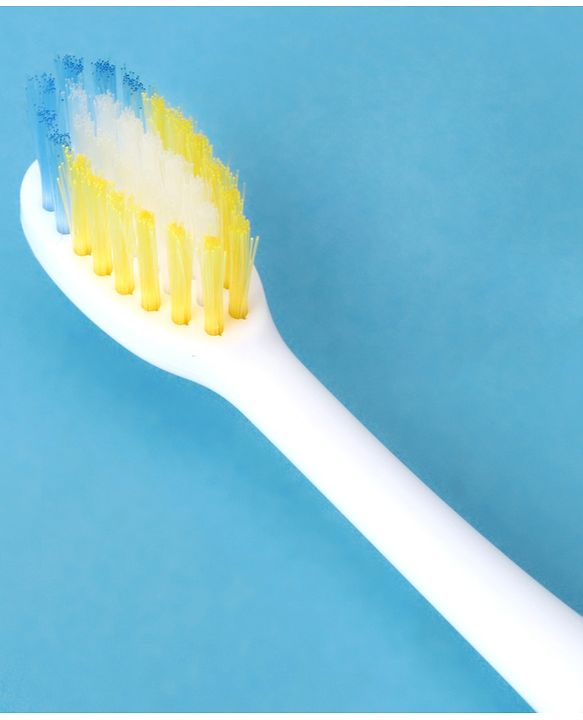 Babyhug Ultra Soft Bristles Elephant Design Toothbrush - Blue