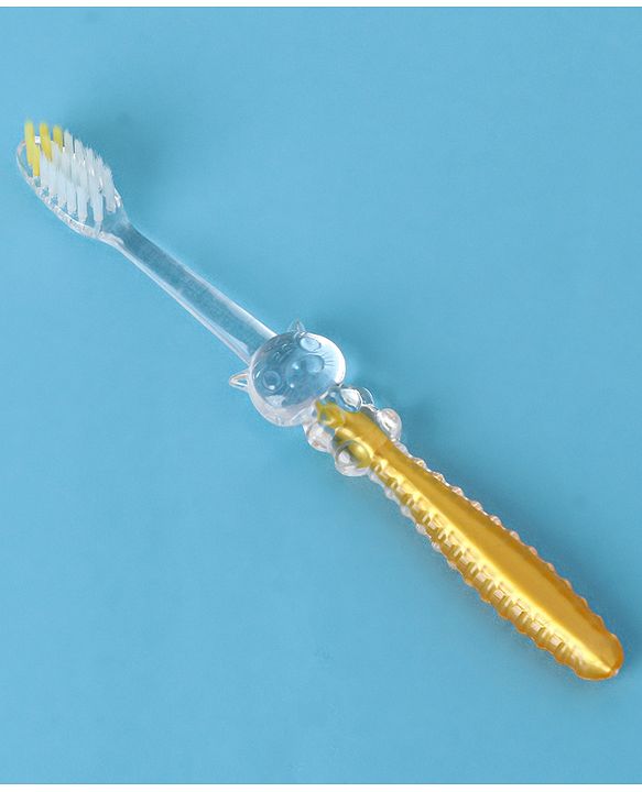 Babyhug Ultra Soft Bristles Tiger Design Toothbrush - Purple