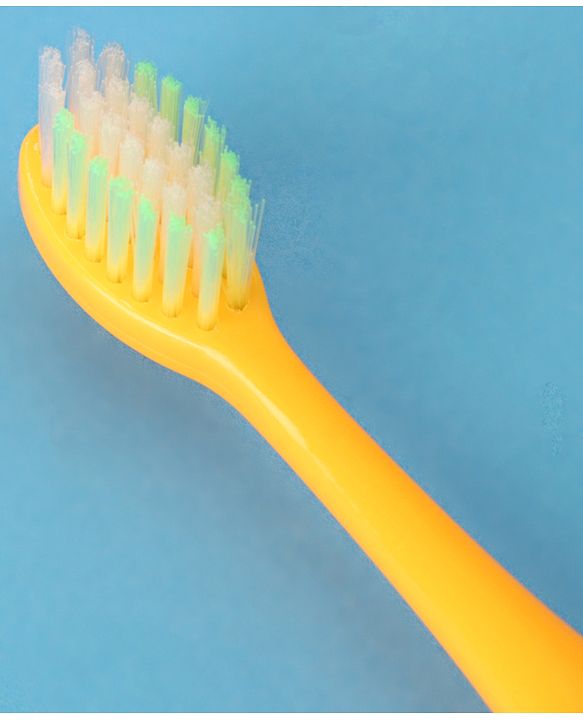 Babyhug Ultra Soft Bristles Bee Design Toothbrush (Color May Vary)