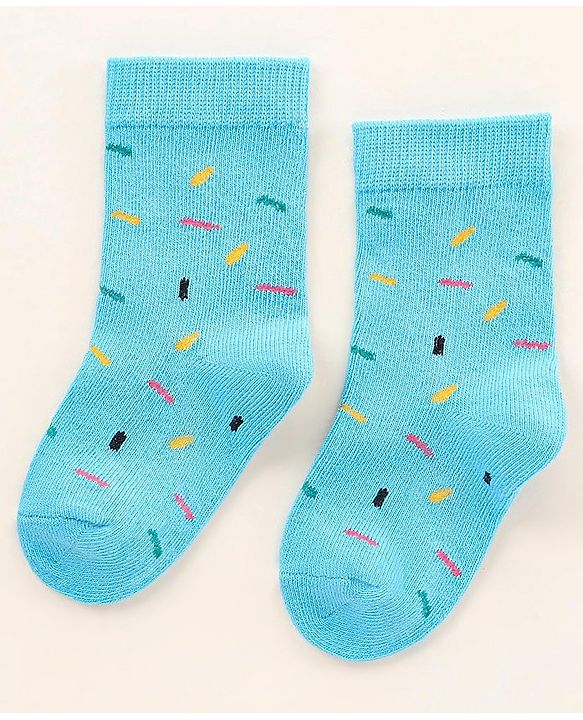 Cutewalk by Babyhug Socks Pack of 3 Pairs - Multicolour