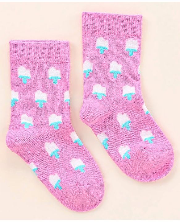 Cutewalk by Babyhug Socks Pack of 3 Pairs - Multicolour