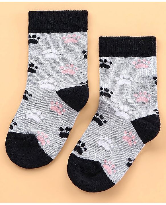 Cutewalk by Babyhug Anti Bacterial Socks Pack of 5 Pairs - Multicolour