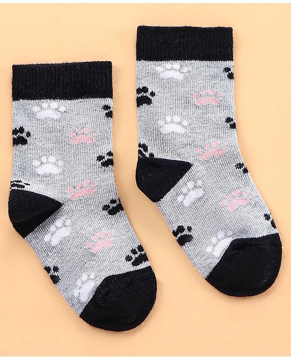 Cutewalk by Babyhug Anti Bacterial Socks Pack of 5 Pairs - Multicolour