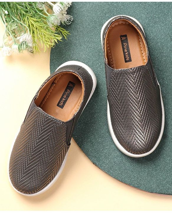 Pine Kids Casual Shoes - Black