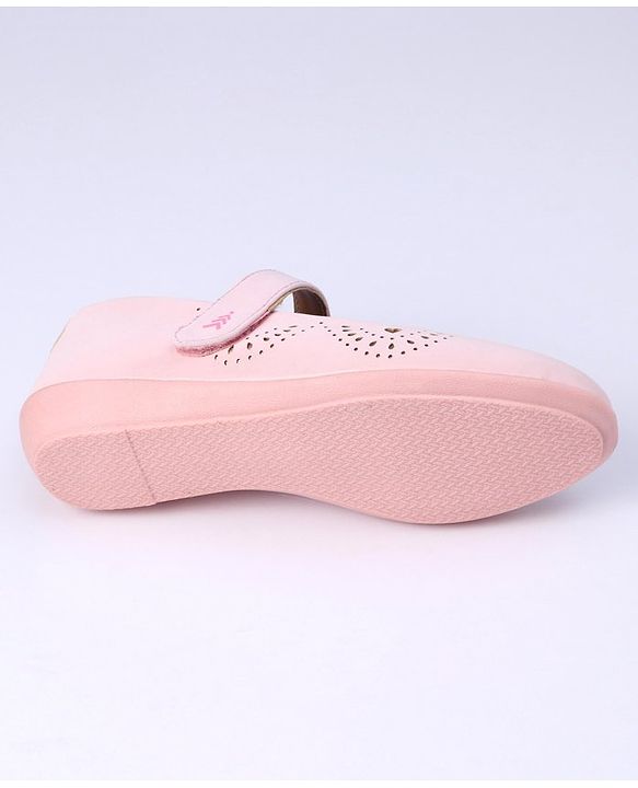 Pine Kids Party Wear Belly Shoes - Light Pink