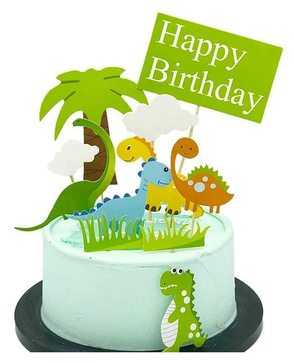 Amazon.com: 24Pcs Dinosaur Cake Decorations Dinosaur Cake Toppers for boys Cake  Decorations For Dinosaur Themed Party Kids Party Cake Decorations Dinosaur  Baby Shower : Grocery & Gourmet Food