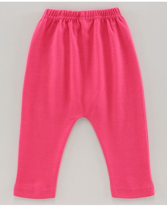Babyhug Full Length Diaper Leggings Watermelon Print Pack of 2 -Pink White