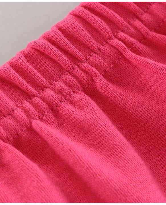 Babyhug Full Length Diaper Leggings Watermelon Print Pack of 2 -Pink White