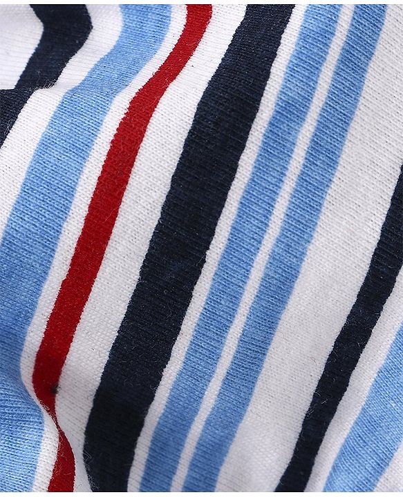 Babyhug 100% Cotton Briefs Multiprint Pack of 3 - Blue Red