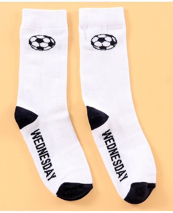 Pine Kids Mid Calf Length Anti-Microbial Socks Pack Of 6 - Blue Grey