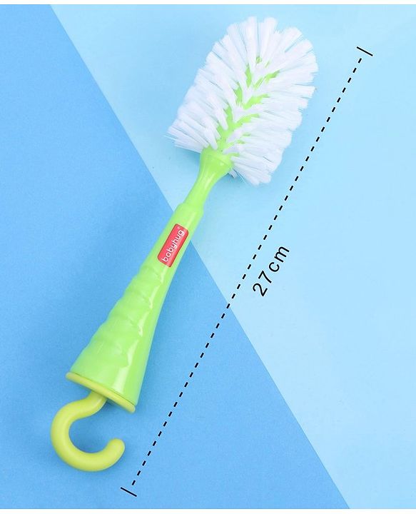 Babyhug Bottle Cleaning & Nipple Brush - Green