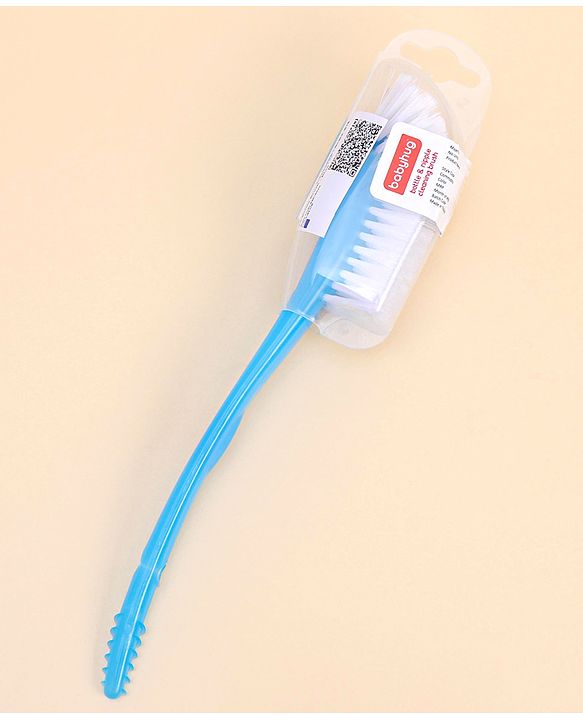 Babyhug  Bottle Cleaning Brush - Blue