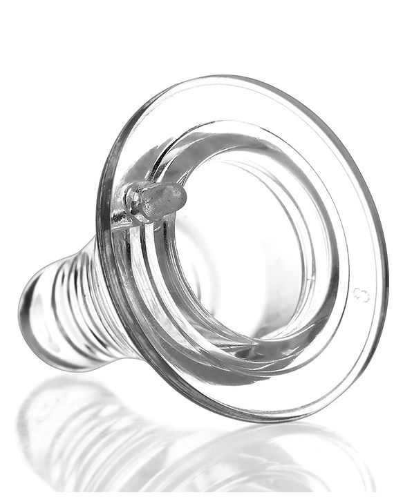 Babyhug Standard Neck Silicone Nipple Medium Flow - Pack of 2