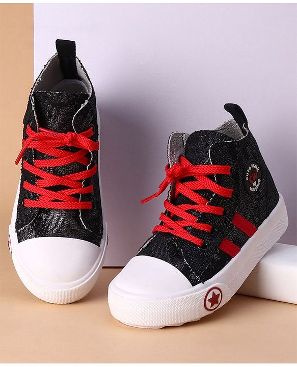 Cute Walk by Babyhug Casual Shoes - Black