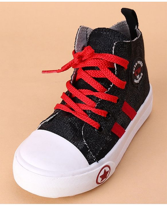Cute Walk by Babyhug Casual Shoes - Black