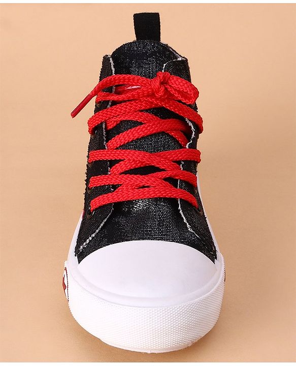 Cute Walk by Babyhug Casual Shoes - Black