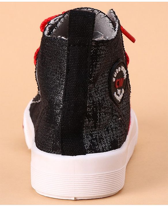 Cute Walk by Babyhug Casual Shoes - Black