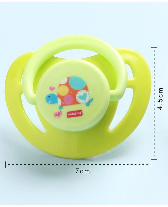 Babyhug Pacifier with PP Case Pack of 2 - Purple Green