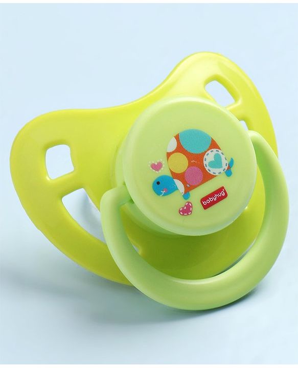 Babyhug Pacifier with PP Case Pack of 2 - Purple Green