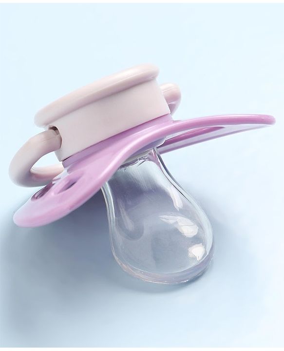 Babyhug Pacifier with PP Case Pack of 2 - Purple Green