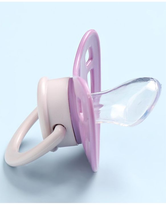 Babyhug Pacifier with PP Case Pack of 2 - Purple Green