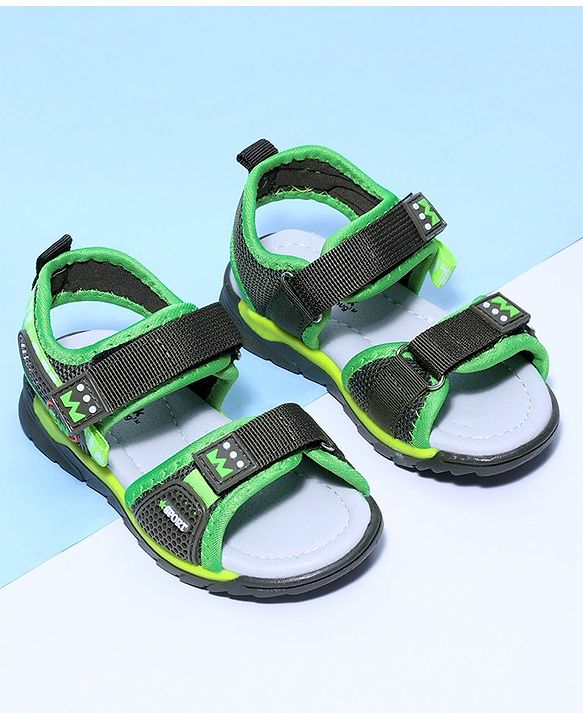 Cute Walk by Babyhug Open Toe Sandal - Green