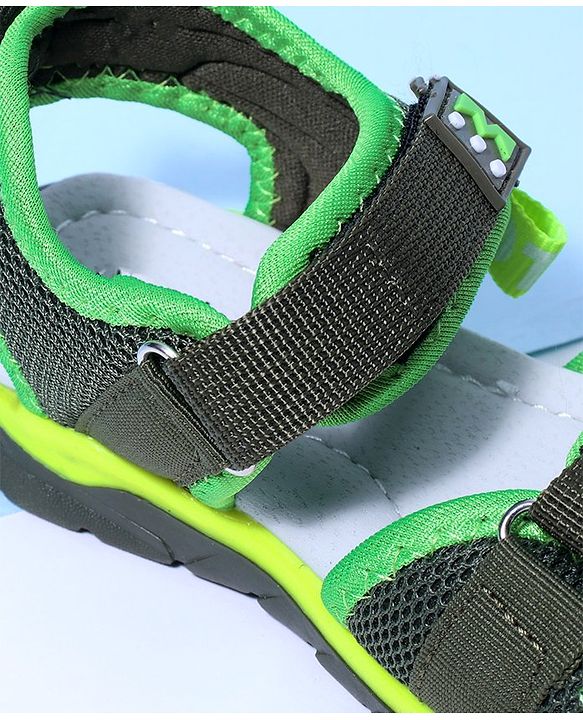 Cute Walk by Babyhug Open Toe Sandal - Green