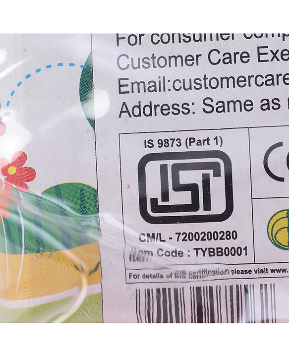 Babyhug Premium 40 Pcs Mega Size First Builders Toddler Blocks| Building and Construction Interlocking Jumbo Blocks with Big Building Storage Bag| Educational and Learning Toy for Pre-School Children| BIS Certified| Non-Toxic