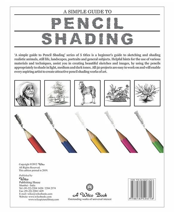 Simple Guide To Pencil Shading Book English Online in India, Buy at Best  Price from  - 8658919