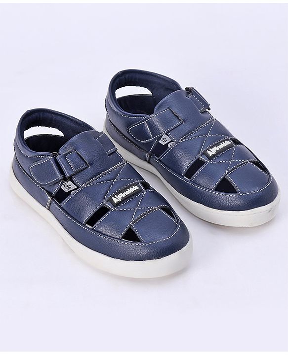 Pine Kids Velcro Closure Sandals - Brown