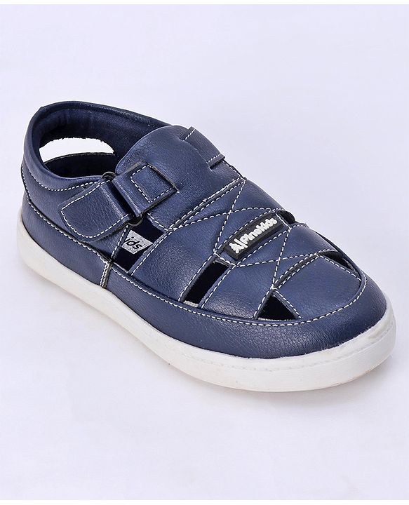 Pine Kids Velcro Closure Sandals - Brown