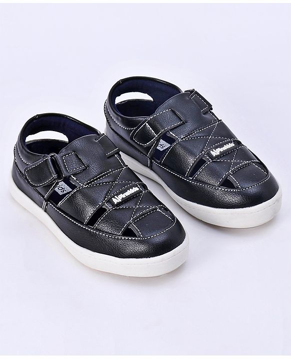 Pine Kids Velcro Closure Sandals - Brown