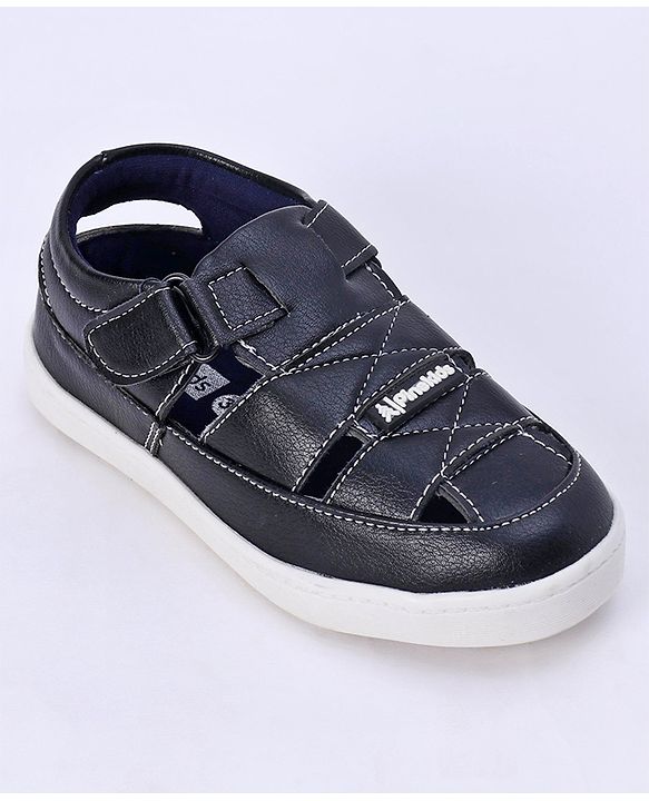 Pine Kids Velcro Closure Sandals - Brown