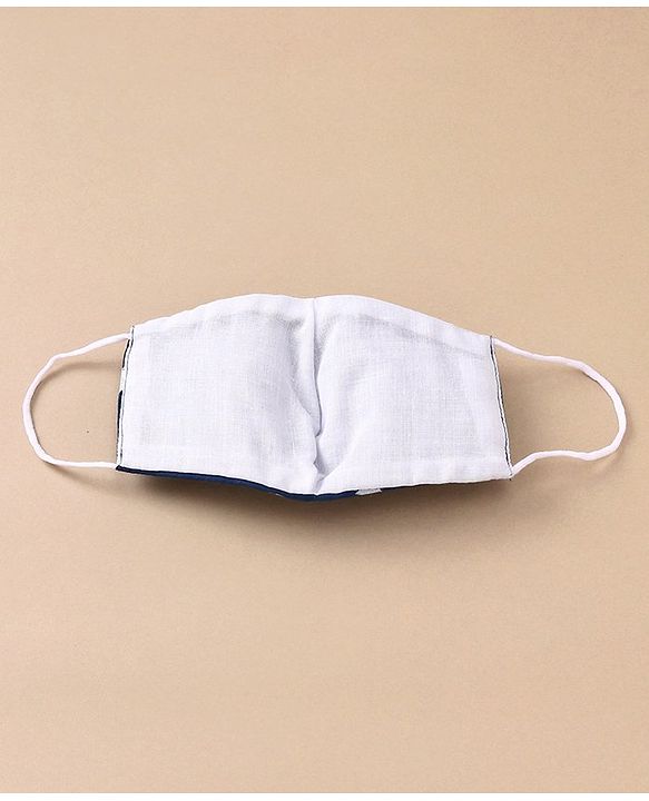 Babyhug Anti Viral Carbon Filter Printed Face Mask Pack Of 3 - Blue Red
