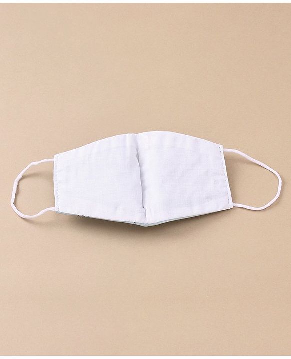 Babyhug Anti Viral Carbon Filter Printed Face Mask Pack Of 3 - Blue Red