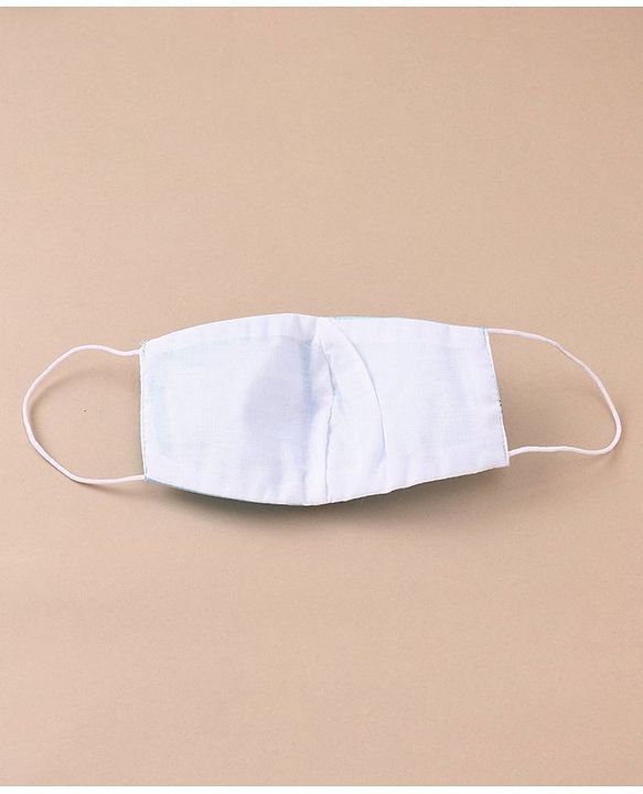 Babyhug Anti Viral Carbon Filter Printed Face Mask Pack Of 3 Blue Orange (Print May Vary)