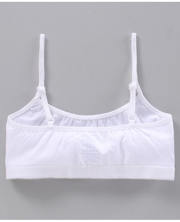 Pine Kids Antimicrobial & Biowash Bralette Pack of 2 - White
