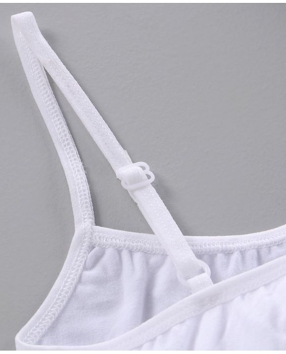 Pine Kids Antimicrobial & Biowash Bralette Pack of 2 - White