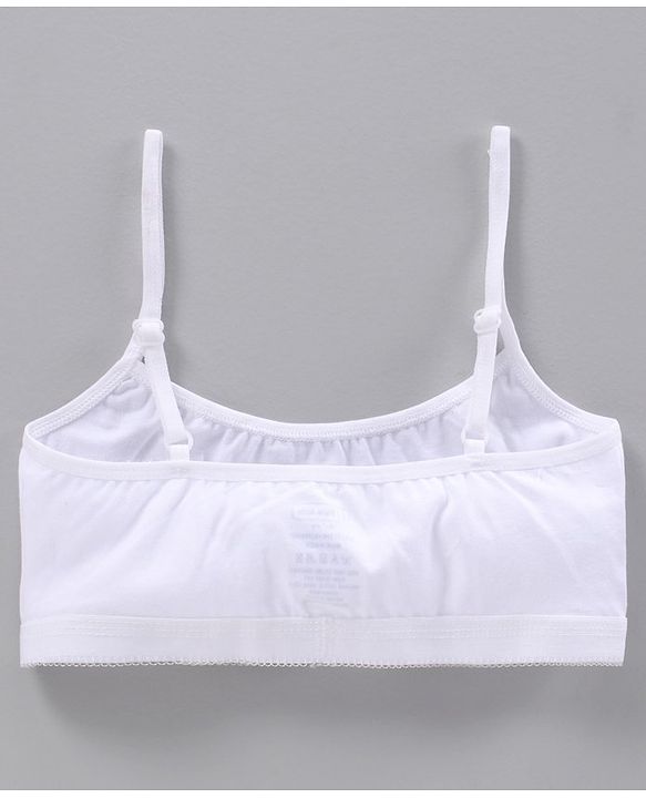 Pine Kids Antimicrobial & Biowash Bralette Pack of 2 - White