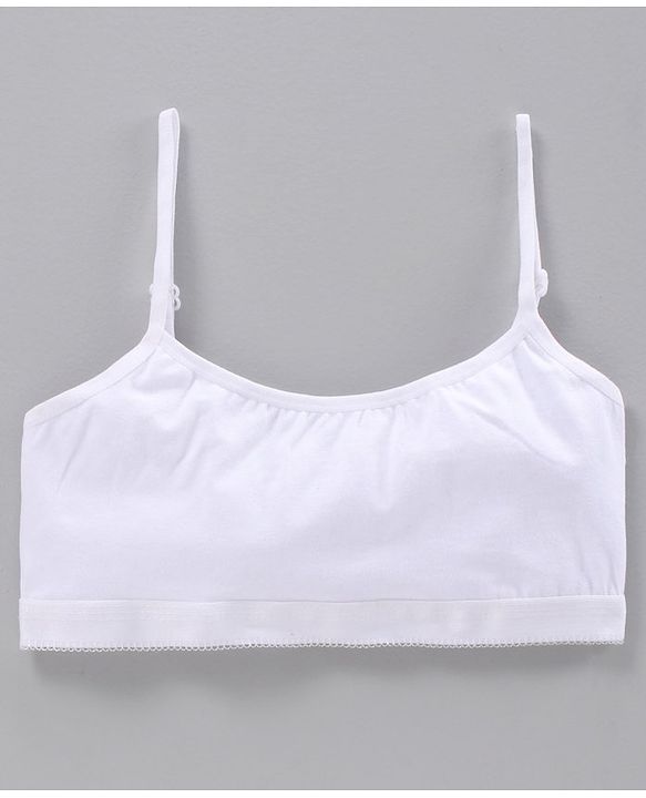 Pine Kids Antimicrobial & Biowash Bralette Pack of 2 - White