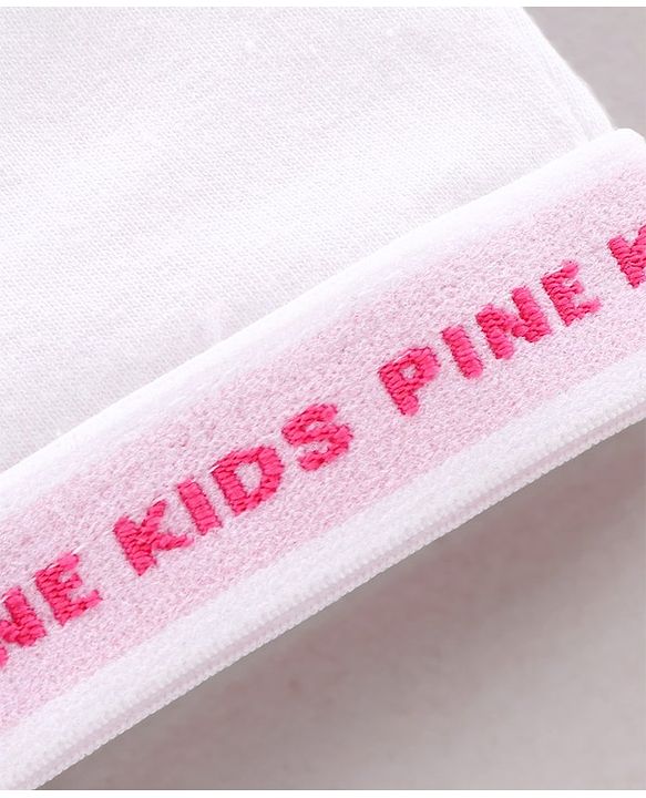 Pine Kids Anti Microbial & Bio Wash Bras Pack of 2 - White